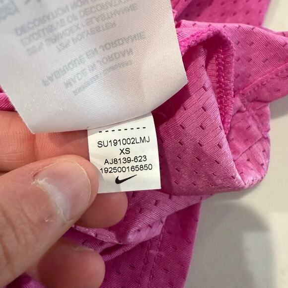 Nike ProMiler Breathe Athletic TankTop Womens XS Pink Activewear Workout Running - Picture 6 of 7